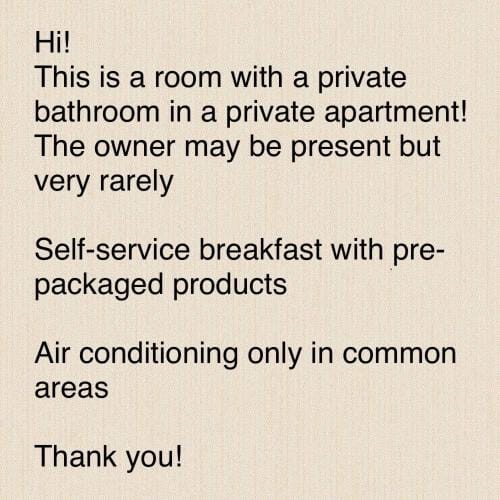 B&B Alessandro Private Room & Bathroom in shared apartment Hotel in Arco