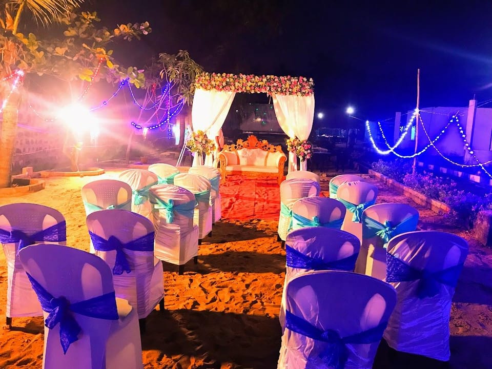 Chan Beach Resort Hotel in Puducherry, India