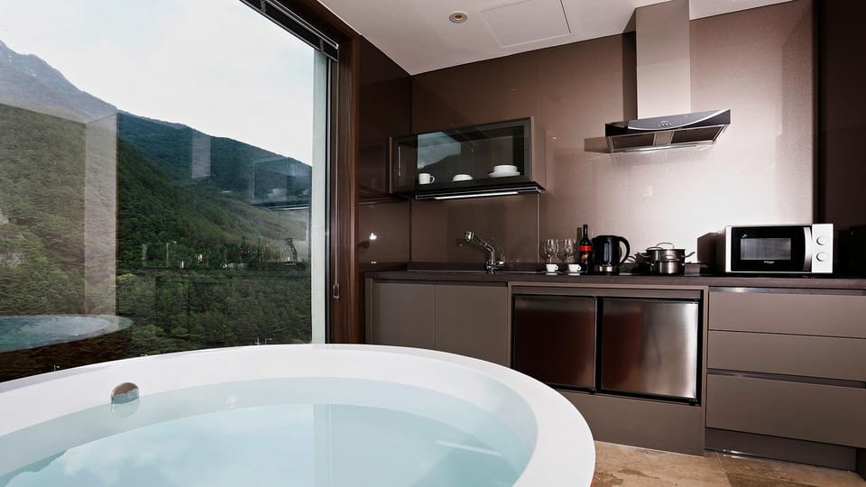 Pine Forest Jeongseon Alpine Resort Hotel in South Korea