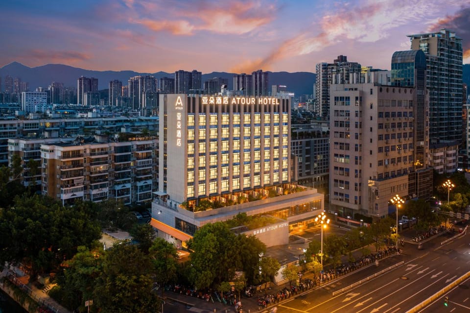 Atour Hotel Fuzhou Hualin Road Doumen Metro Station Hotel in Fujian