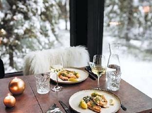 Magical Pond Nature Igloos Hotel in Lapland