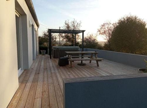 Chambre avec terrasse privative et vue mer Hotel in Finistere