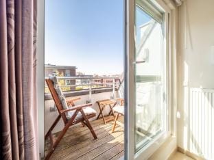 Coastal Retreat with Balcony Hotel in De Panne