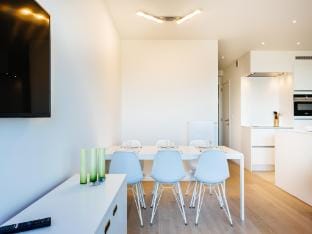 Apartment on Zeedijk with Stunning Sea View Hotel in Koksijde