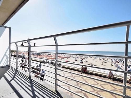 Apartment on Belgian Coast with Sea View Hotel in De Haan