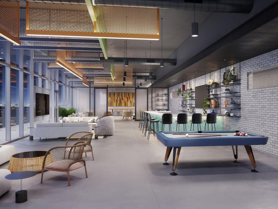 Shared lounge/TV area
