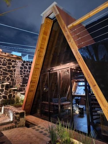 Tinny Houses Hotel in Puebla