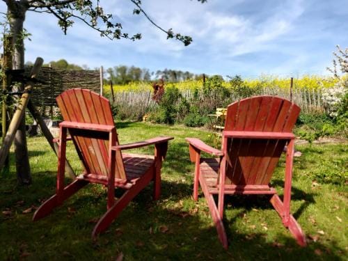 La roulotte de Mouni Lodge in Wallonia, Belgium