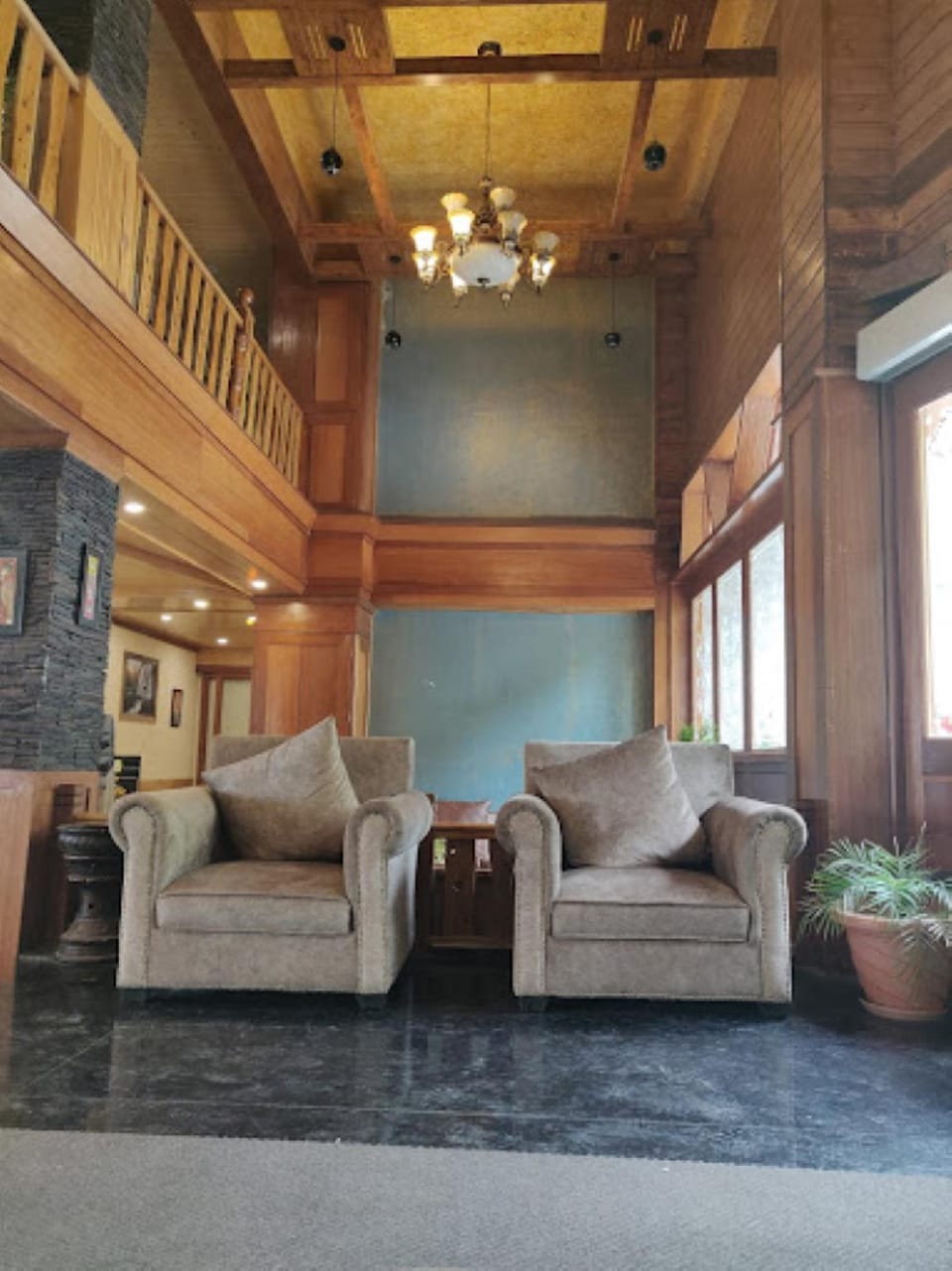 Interior view
