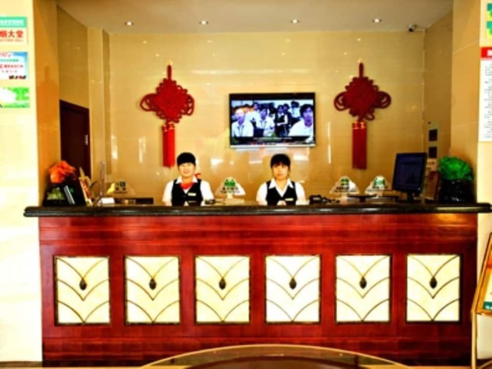 GreenTree Inn Jiangsu Lianyungang Guanyun Wenzhou Shangmaocheng Express Hotel Hotel in Jiangsu