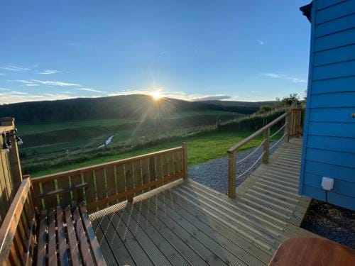 Ledmacoy Shepherds Huts Lodge in Scotland