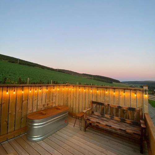 Ledmacoy Shepherds Huts Lodge in Scotland