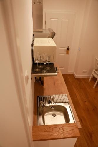 Boutique Hotel Pension Luisengrun Kuche 1Gbs WLAN Netflix Disney MagentaTV Hotel in Chemnitz