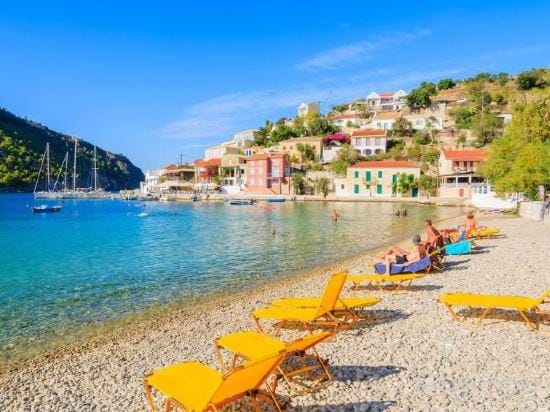 Villa Russa Alekos Large Private Pool Walk to Beach Sea Views Wifi Car Not Required - 2020 Hotel in Cephalonia