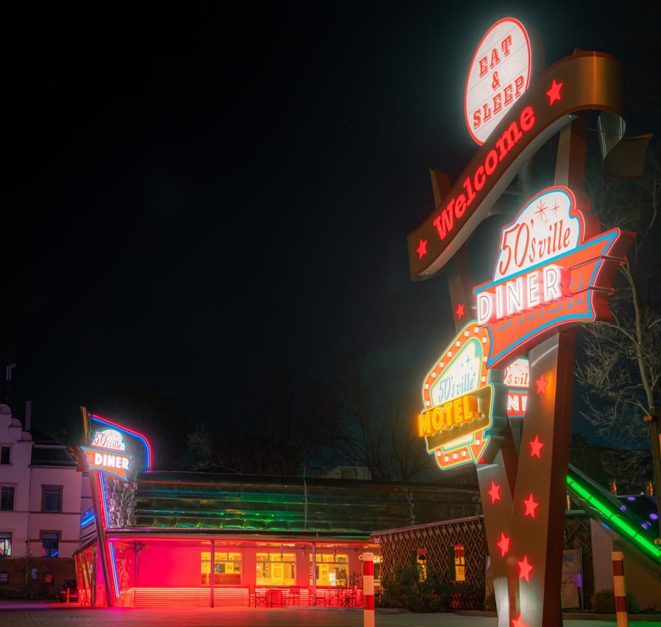 Themenhotel 50's Ville Motel Hotel in Chemnitz