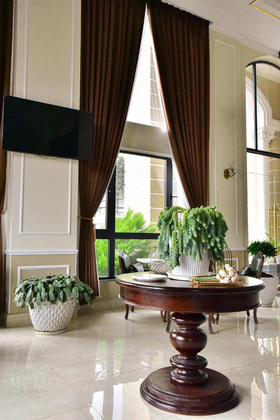 Interior view