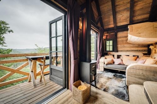 Les Cabanes de Rensiwez Hotel in Wallonia, Belgium