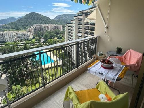 Cozy 2-rooms apartment in yacht port Cannes Marina Hotel in Mandelieu-La Napoule