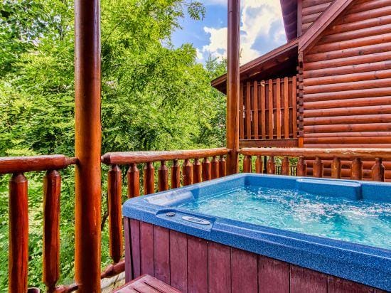 Swimming in Paradise Hotel in Sevierville