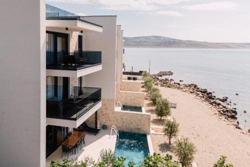 Beachfront Escape Villa Nevera Hotel in Seline