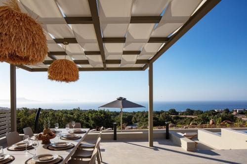 Manto Villas, Heated Pool, Spa Whirlpool, SeaView, By ThinkVilla Hotel in Crete