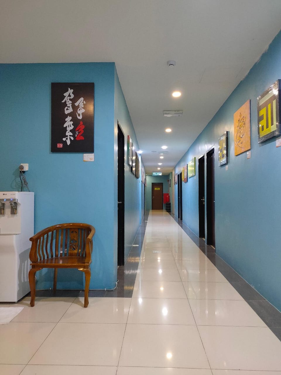 Interior view