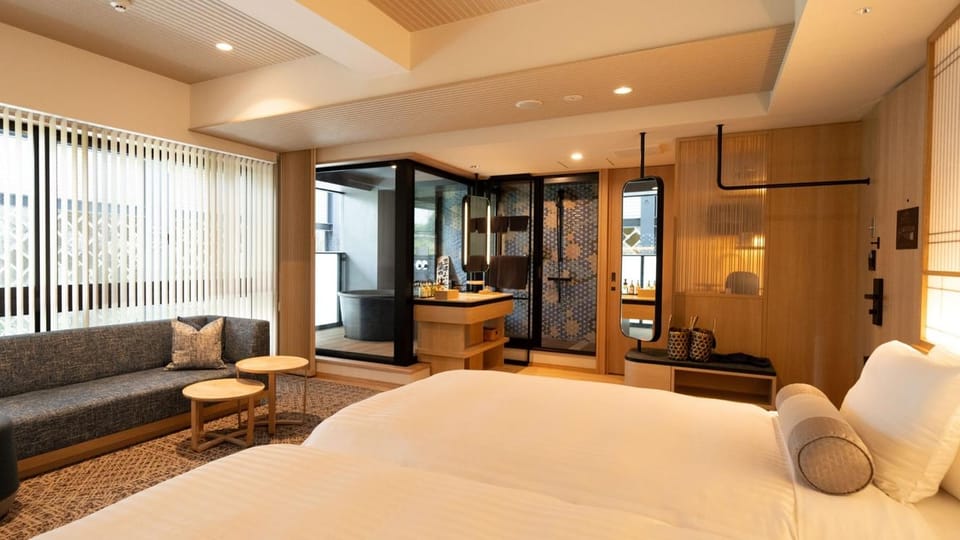 Kusatsu Onsen Yubatake Sensui Hotel in Japan