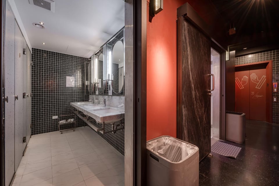 Shared bathroom
