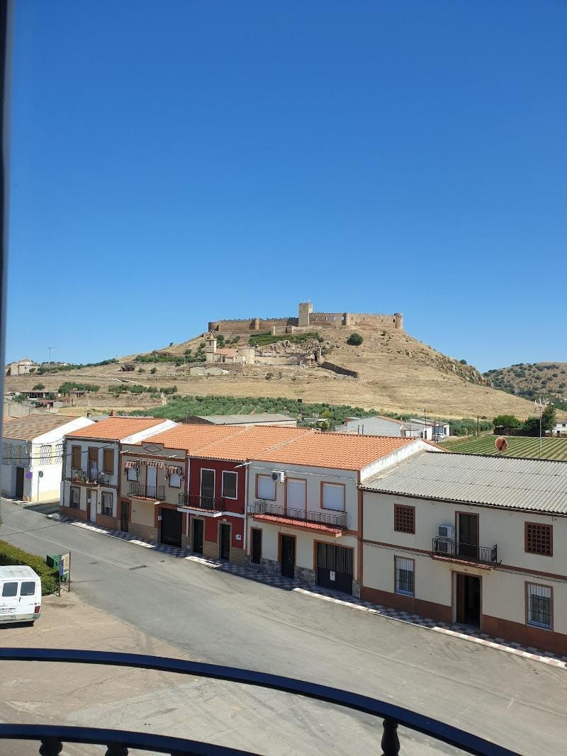 Mesa N Hostal La Cabaa A Hotel in Extremadura, Spain