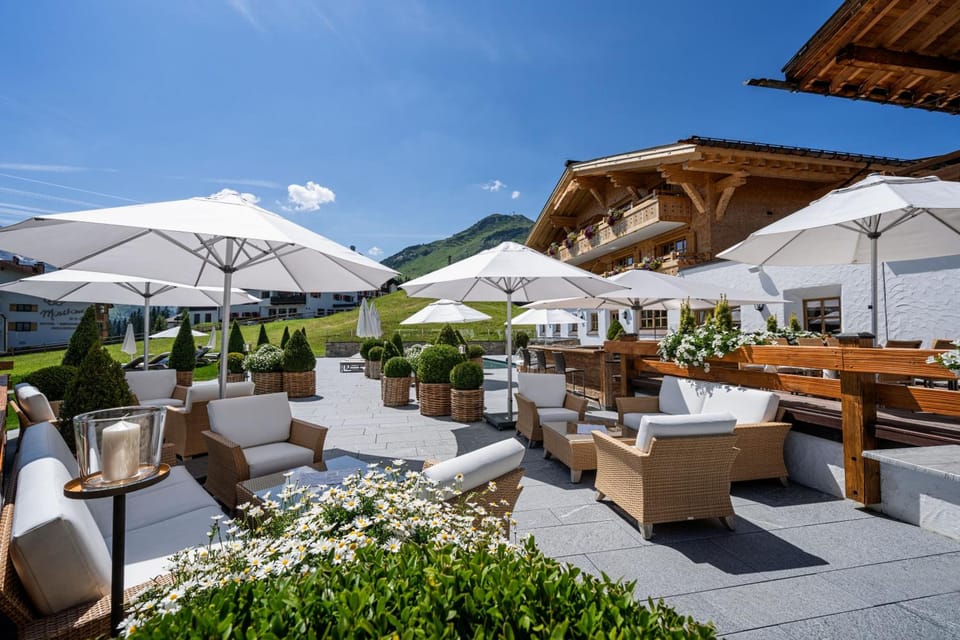 Burg Vital Resort Hotel in Lech