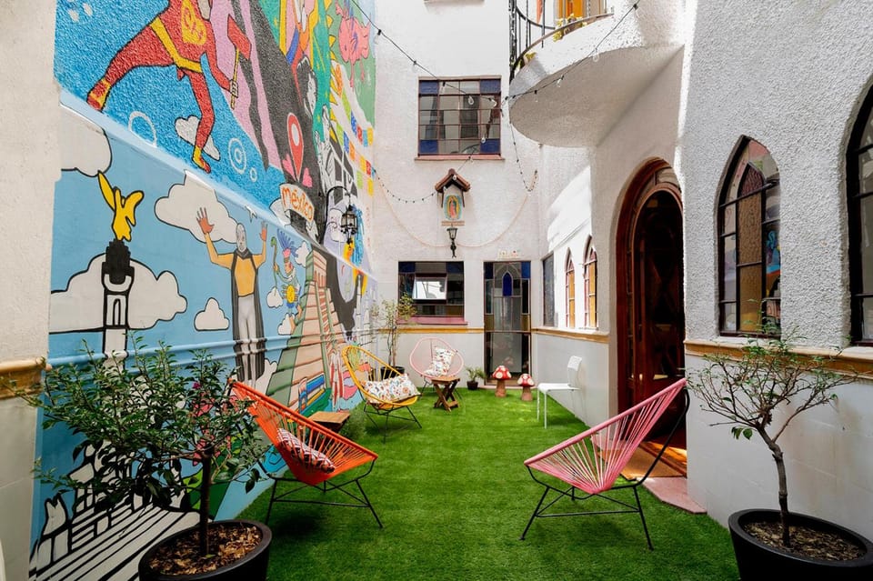 Hostal Fungi Casa Rosa Hostel in Mexico City