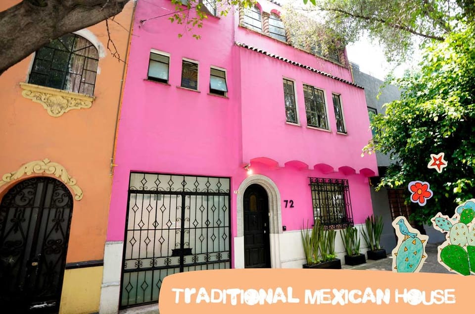 Hostal Fungi Casa Rosa Hostel in Mexico City