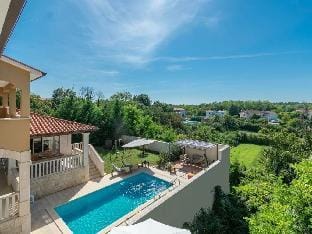 Fenced yard with panoramic views Hotel in Istria County