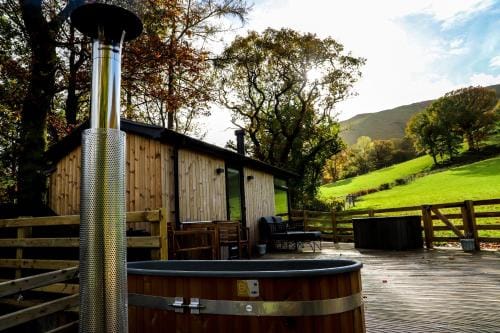 Ty Nant Gwenyn Lodge in Wales