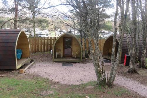 Pine Marten Bar Glenmore Pods Hotel in Scotland