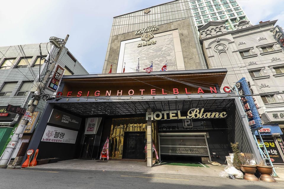 Dongdaegu Station Design Hotel Blanc Hotel in Daegu