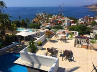 Penthouse Vista al Mar Terraza Piscina Hotel in Acapulco