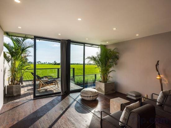 Samsara Villa with Rice Field View Hotel in Kediri
