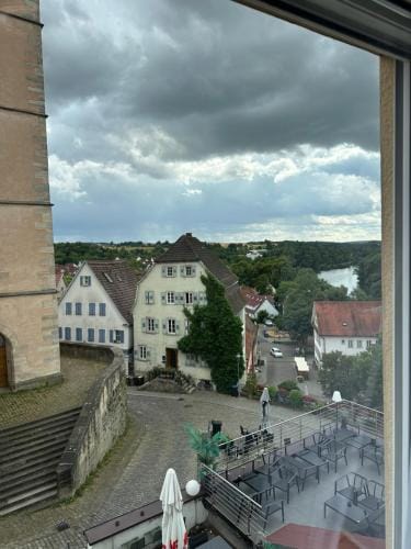 Doppelzimmer mit Neckarblick Hotel in Baden-Württemberg