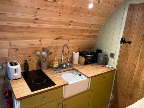 Mushroom Pod Lodge in Forest of Dean