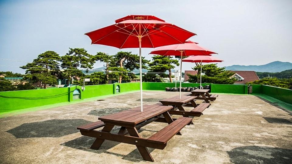 Donghae Haean pensyeon Hotel in South Korea