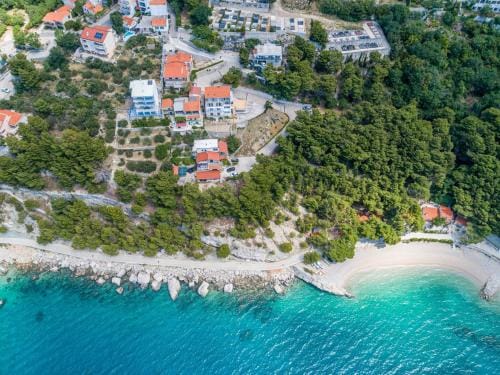 Rooms Sani - Double Room with Terrace and Sea View S3 Hotel in Brela