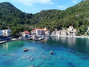 Apartment Belin Mljet - One Bedroom Apartment with Terrace and Sea View Hotel in Dubrovnik-Neretva County