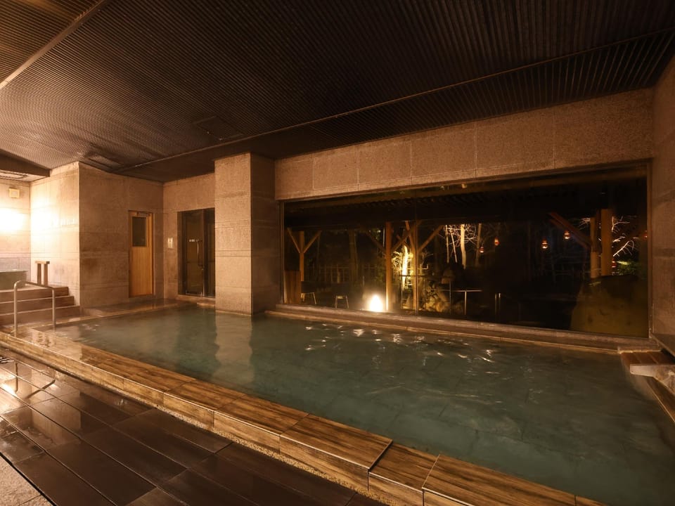 Hot spring bath