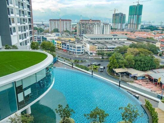 WOODSBURY PREMIER LUXURY  SUITE 2B2R 2MIN SUNWAY Hotel in Penang