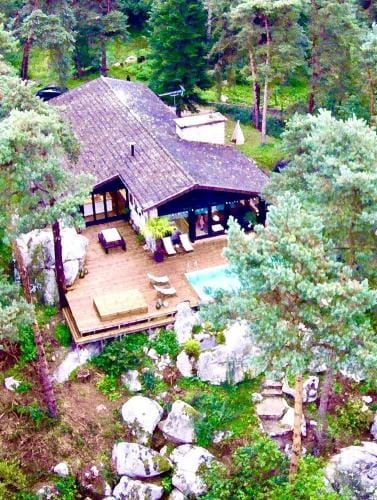 Propriete d'architecte dans la foret de Fontainebleau Hotel in Île-de-France