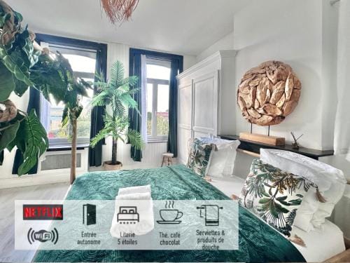04 Tourcoing - ST BARTH Style Jungle ROOM Hotel in Flanders
