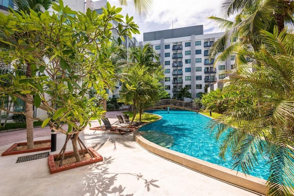 Pool Views De Luxe at Arcadia Beach Resort Hotel in Pattaya City