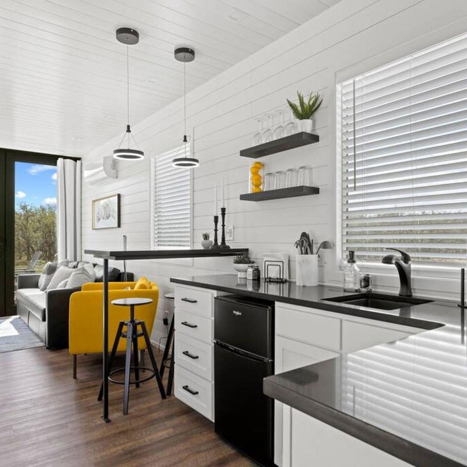 New The Yellow Beacon-luxury Shipping Container Hotel in Fredericksburg