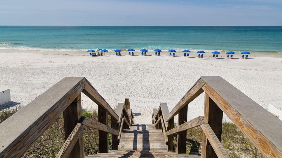 Modern + New Construction & Gulf Views; 3 Pools & Steps to Beach Hotel in South Walton County